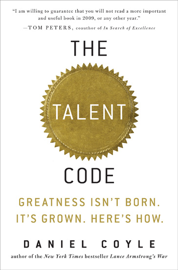 Cover of the book The Talent Code by Daniel Coyle
