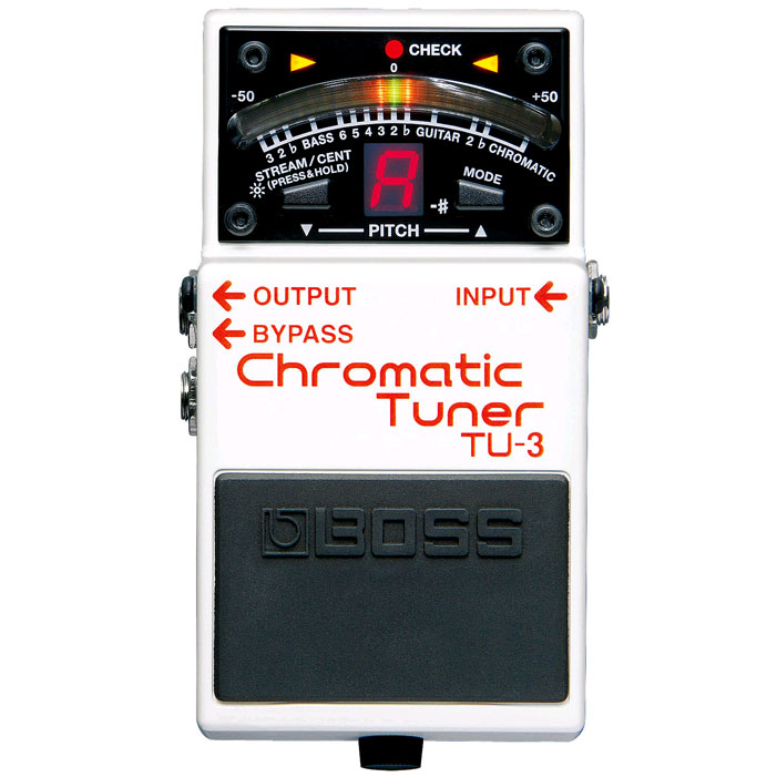 The Boss Chromatic Tuner TU3