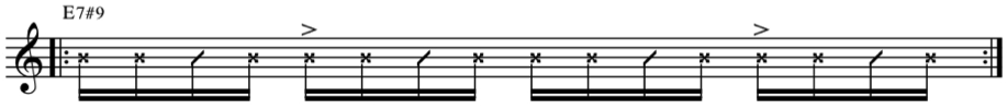 16th Note Displacement Exercise 3
