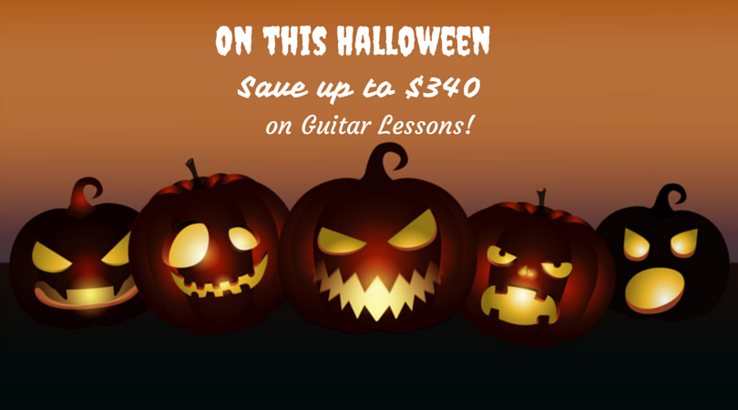 Halloween special deals offered on ZOT Zin Music and guitar lessons