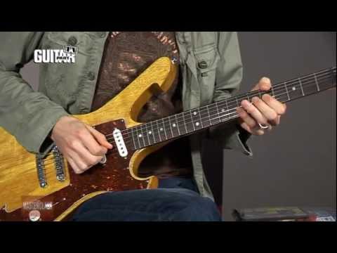 Paul Gilbert and his Ibanez guitar