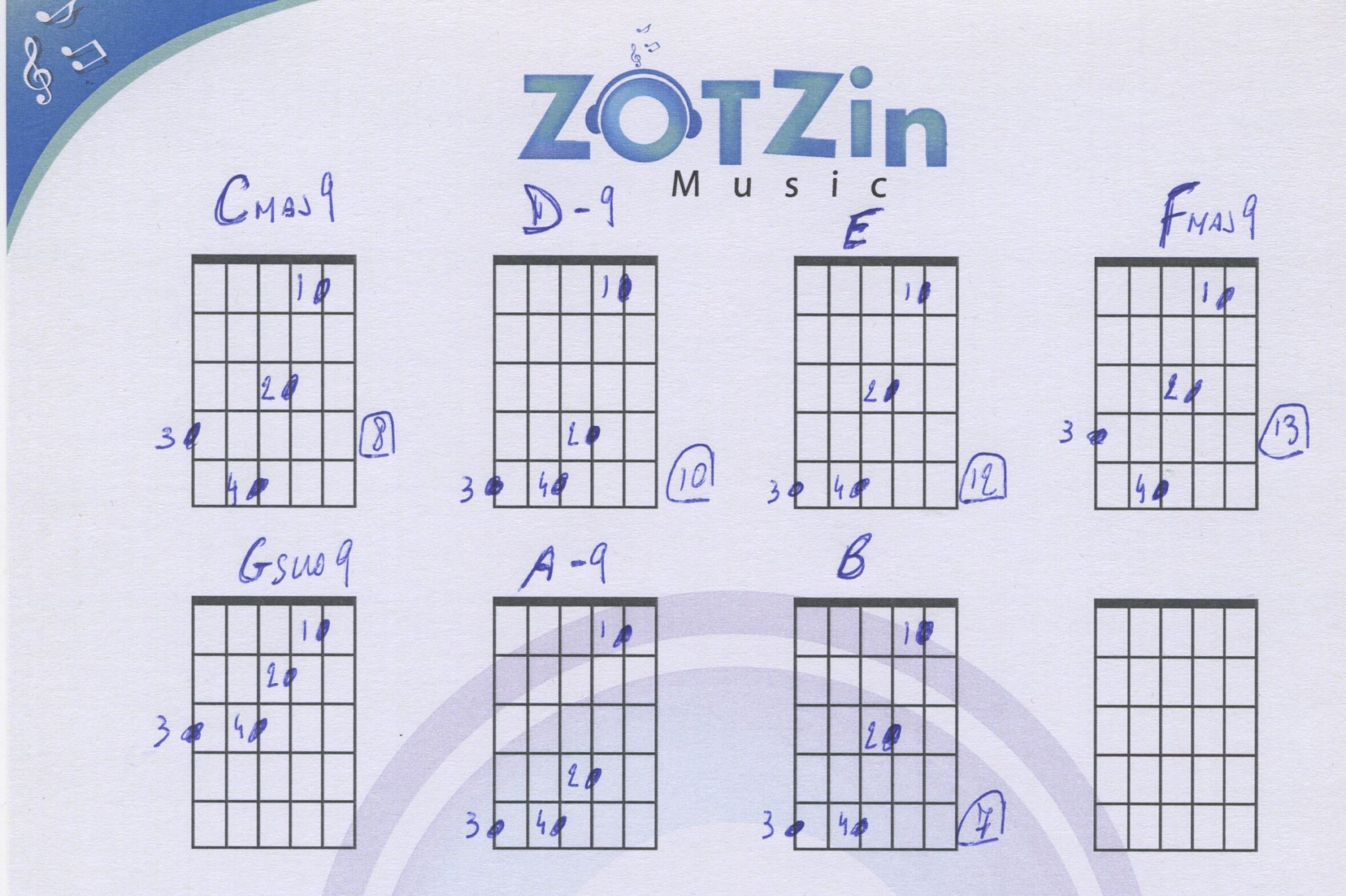These are some really great sounding 9th chord voicings
