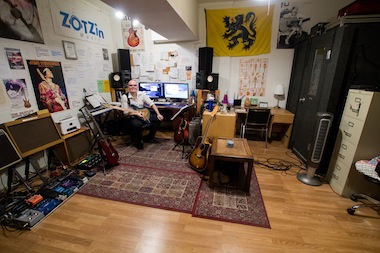 This is my prevous studio at Weldon Ave in Los Angeles