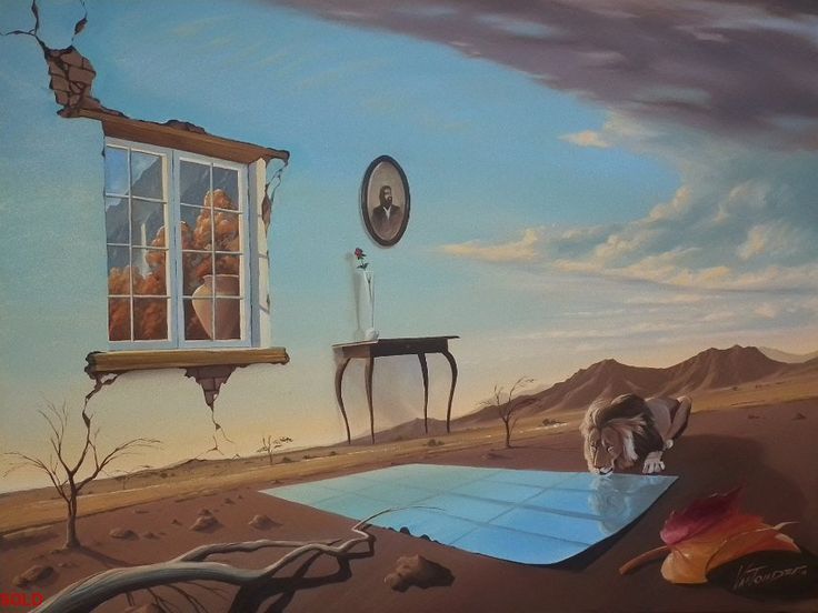 Surrealism is my all-time favorite style in painting. 