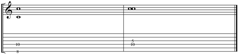 An octave inverted becomes a unison