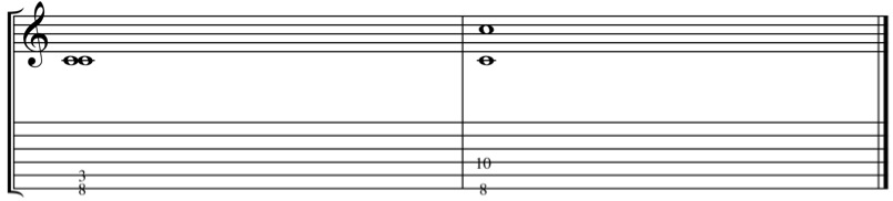 An octave inverted becomes a unison
