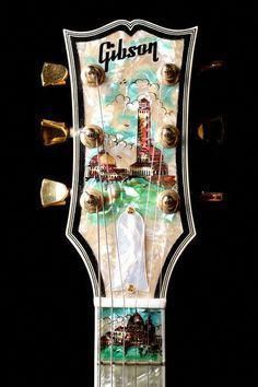 Innovative and smart: a guitar body that is half Strat half Les Paul