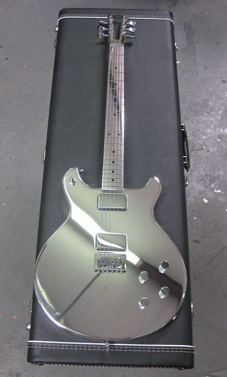 Not much to say about this guitar: basically nothing but chrome