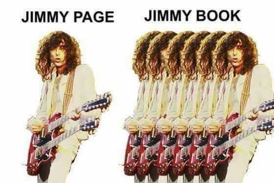 Many Jimmy Pages make Jimmy... 