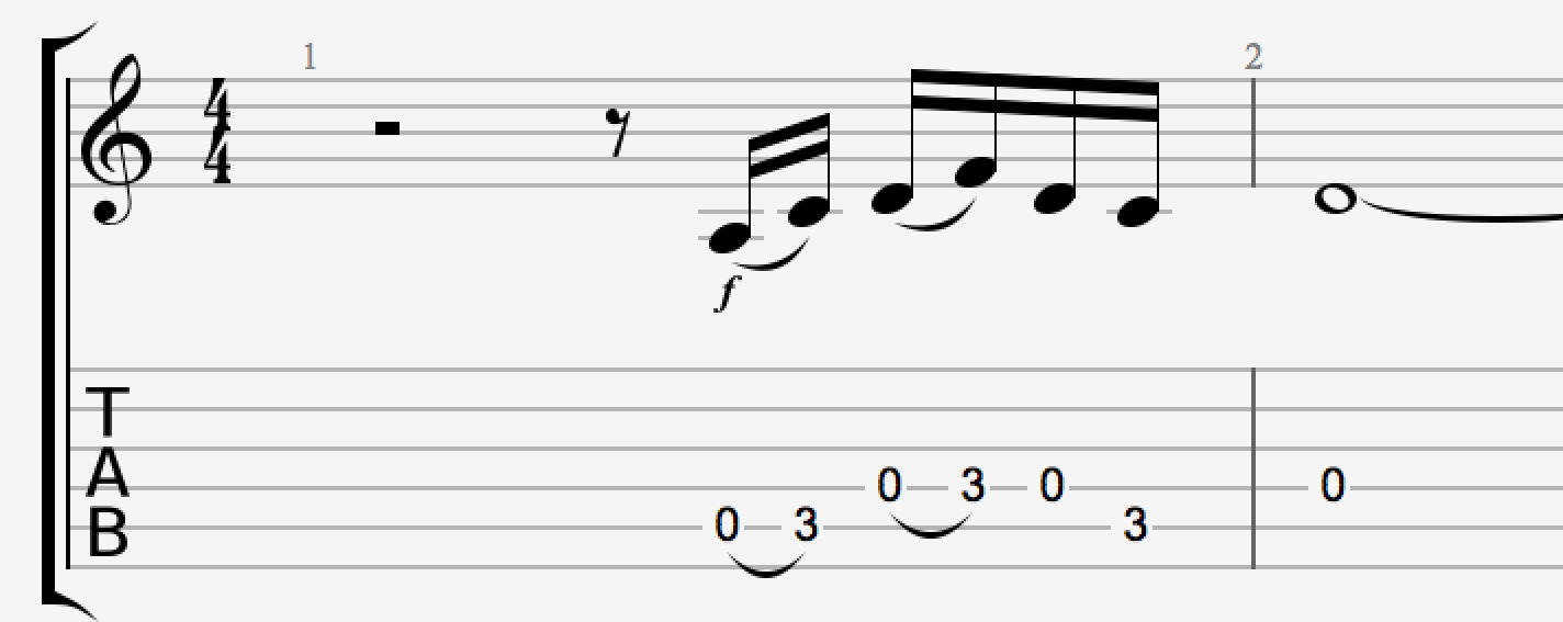 This is the first part to the Layla guitar riff