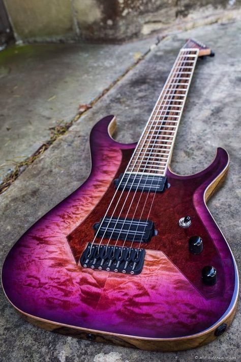 A gorgeous transparent finish going from pink to purple