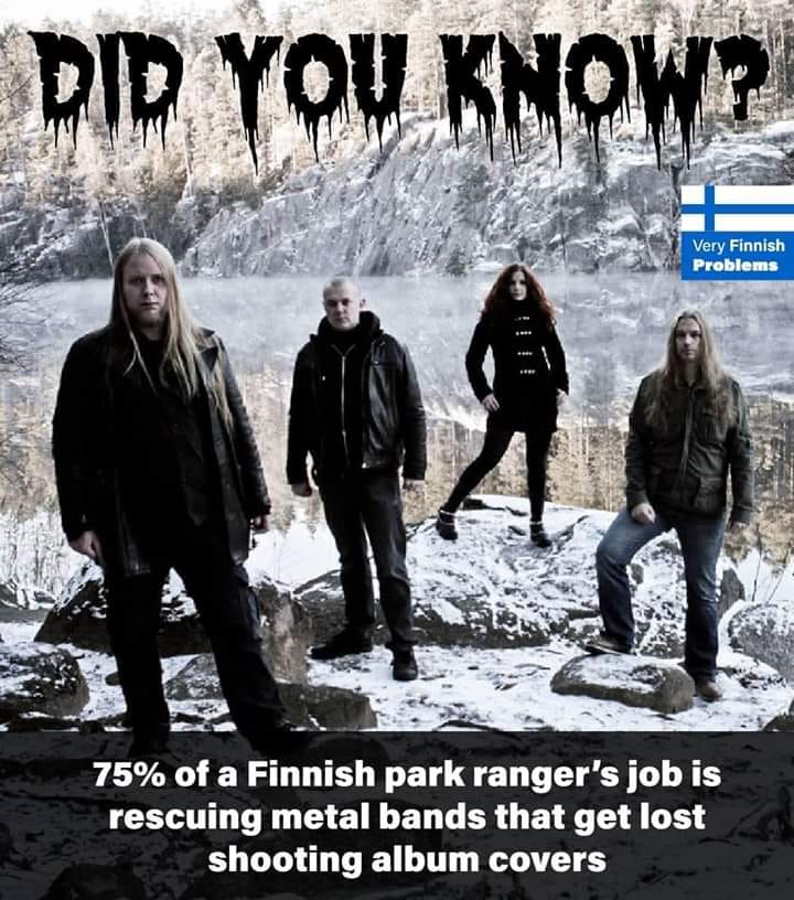 Interesting facts about metal musicians in Finland