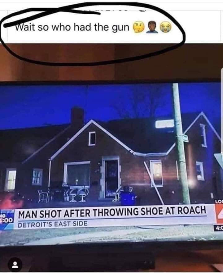 Who had the gun?