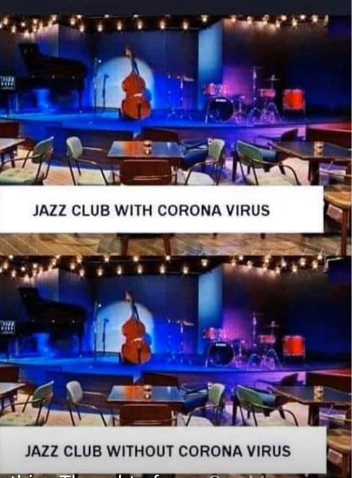 Not much changed for people who play jazz. 