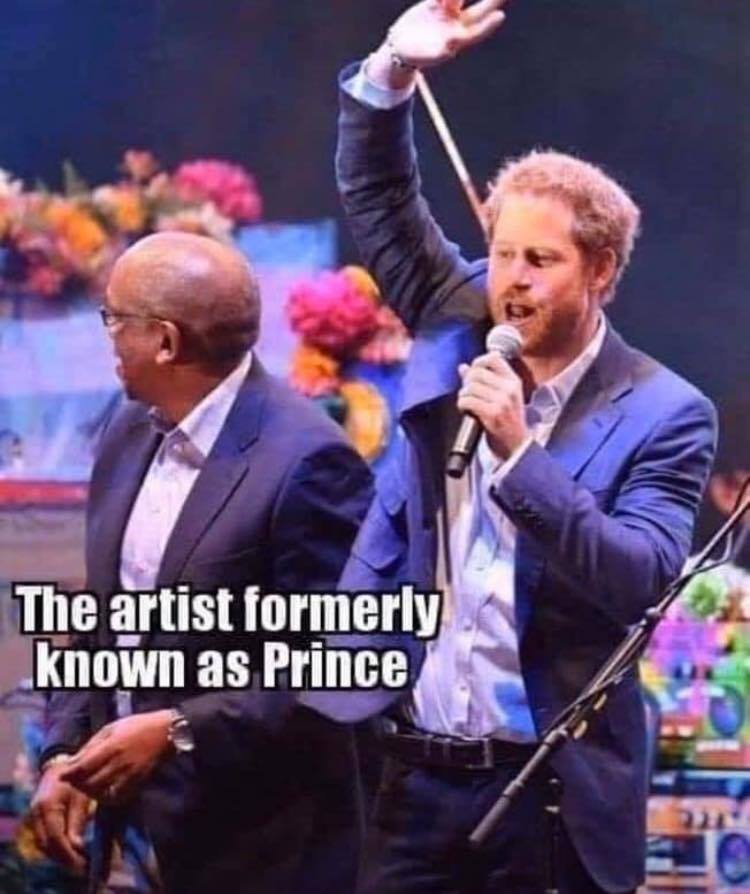 A very funny Prince Harry meme