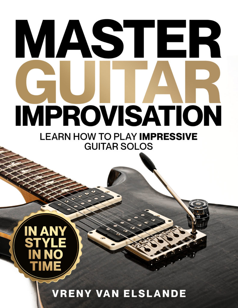 The cover of Master Guitar Improvisation